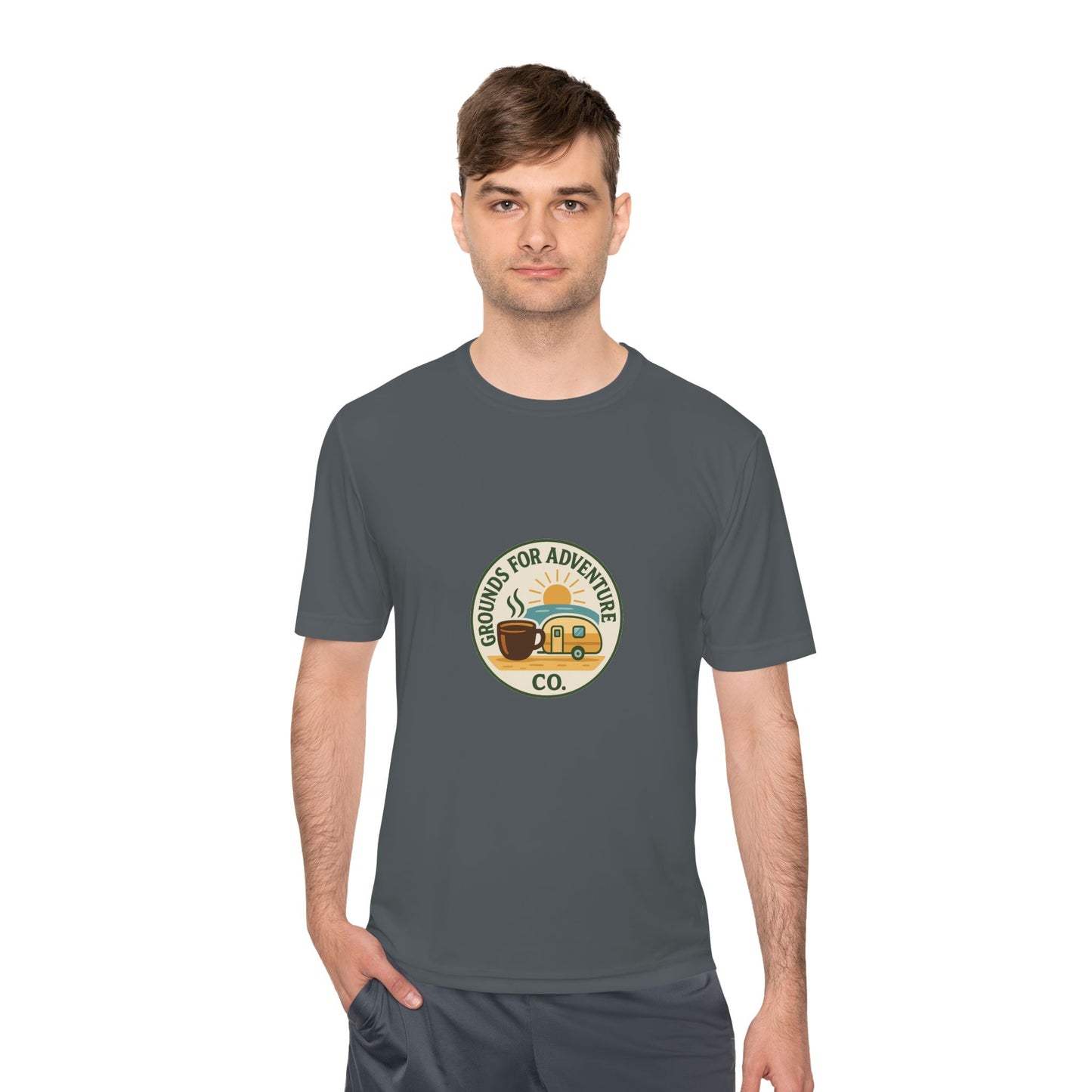 Beach Scene Moisture Wicking Tee Unisex