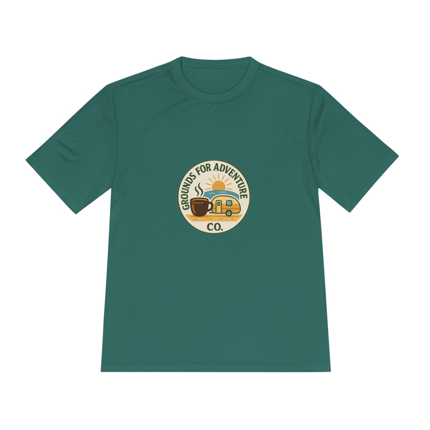Beach Scene Moisture Wicking Tee Unisex