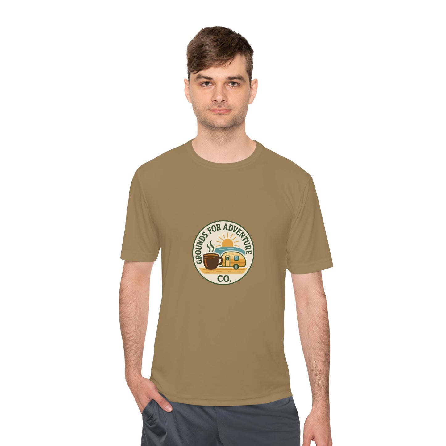 Beach Scene Moisture Wicking Tee Unisex