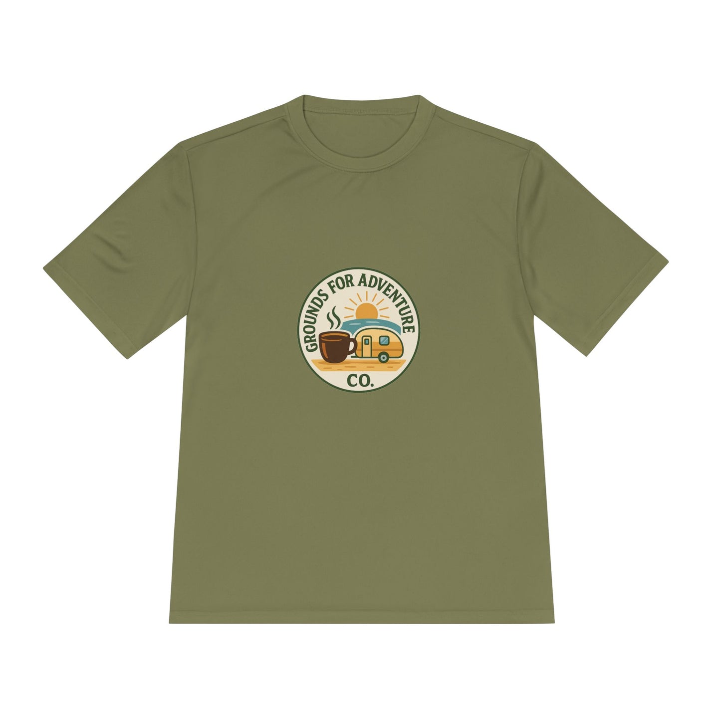 Beach Scene Moisture Wicking Tee Unisex