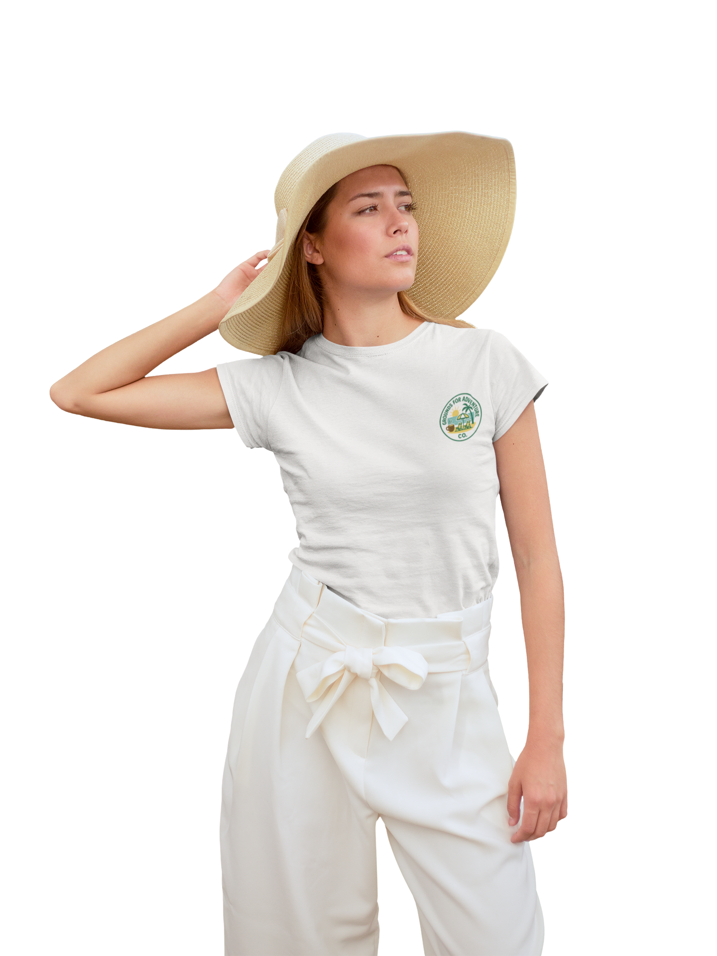 Beach Scene Moisture Wicking Tee