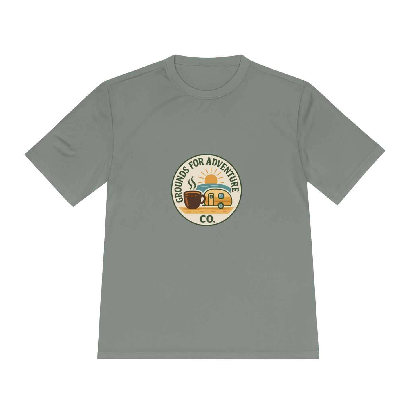 Beach Scene Moisture Wicking Tee Unisex