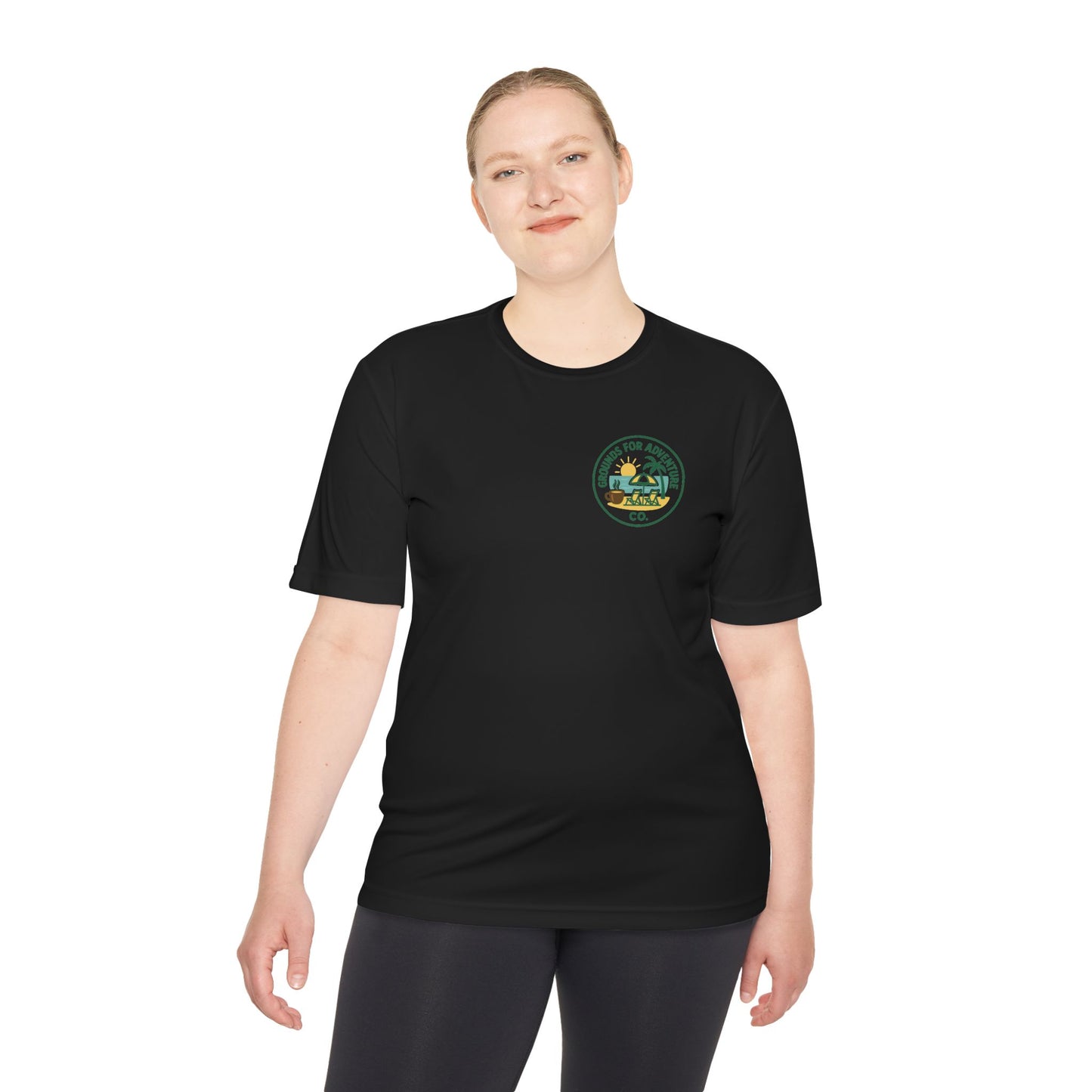 Beach Scene Moisture Wicking Tee
