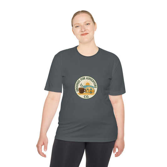 Beach Scene Moisture Wicking Tee Unisex