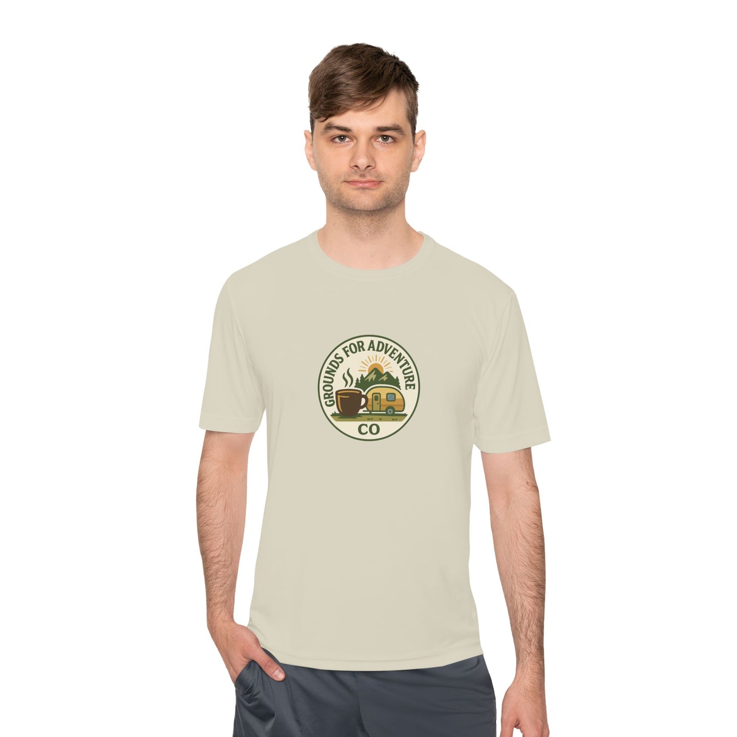 Mountain Scene Moisture Wicking Tee - Unisex Shirt