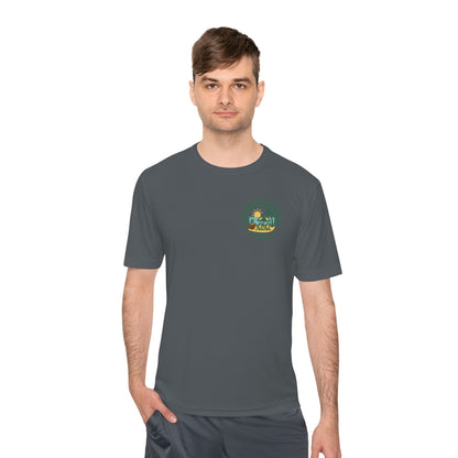 Beach Scene Moisture Wicking Tee