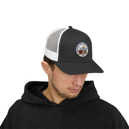 Beach Theme Snapback Cap