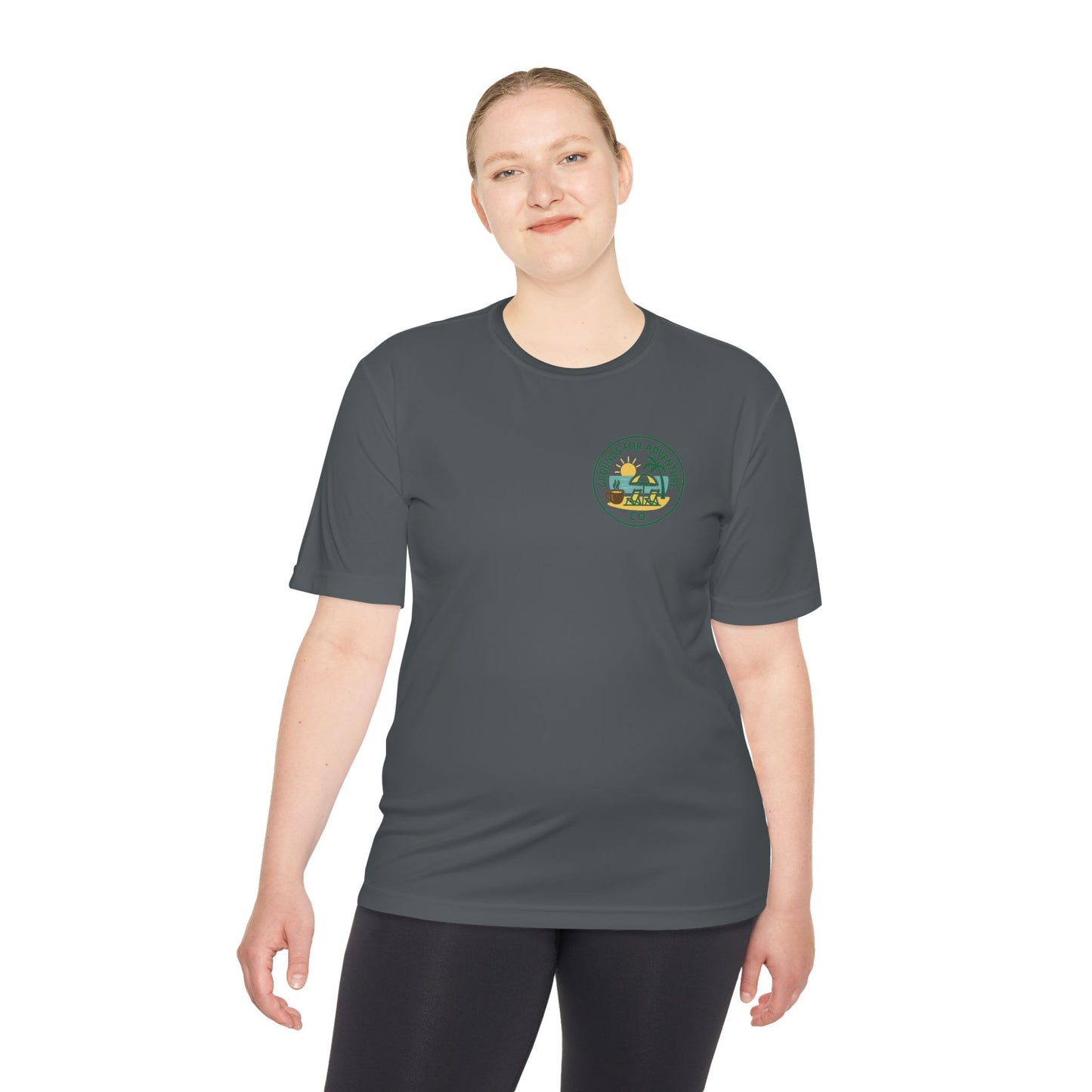 Beach Scene Moisture Wicking Tee