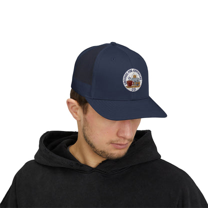 Beach Theme Snapback Cap