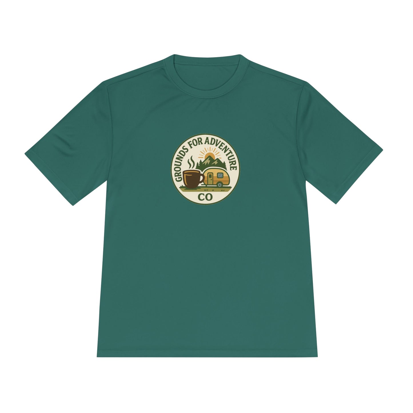 Mountain Scene Moisture Wicking Tee - Unisex Shirt