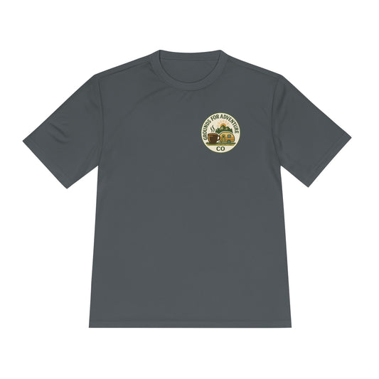 Mountain Scene Camper Moisture Wicking Tee