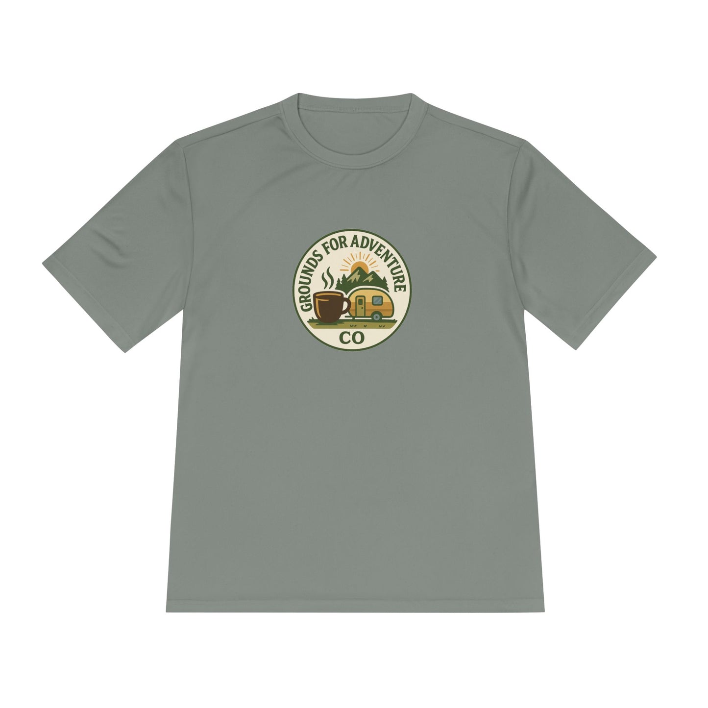 Mountain Scene Moisture Wicking Tee - Unisex Shirt
