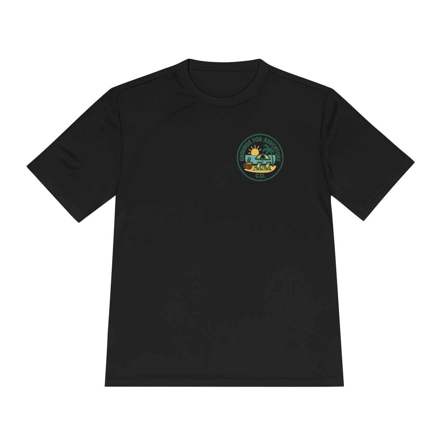 Beach Scene Moisture Wicking Tee