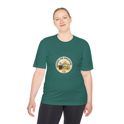 Beach Scene Moisture Wicking Tee Unisex