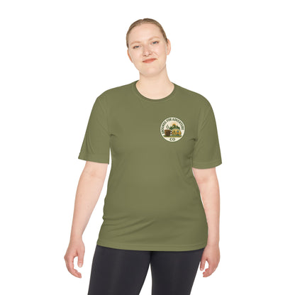 Mountain Scene Camper Moisture Wicking Tee