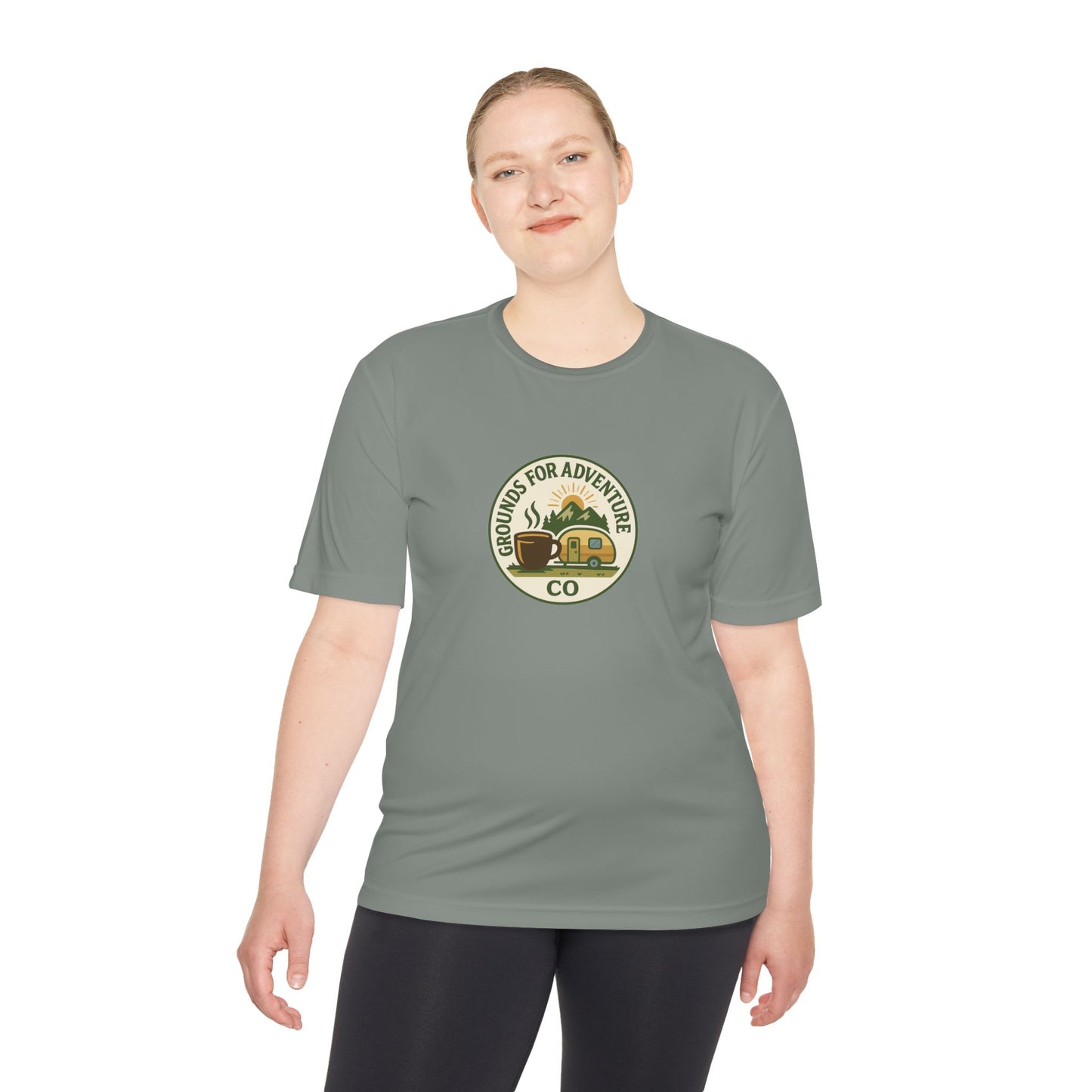 Mountain Scene Moisture Wicking Tee - Unisex Shirt