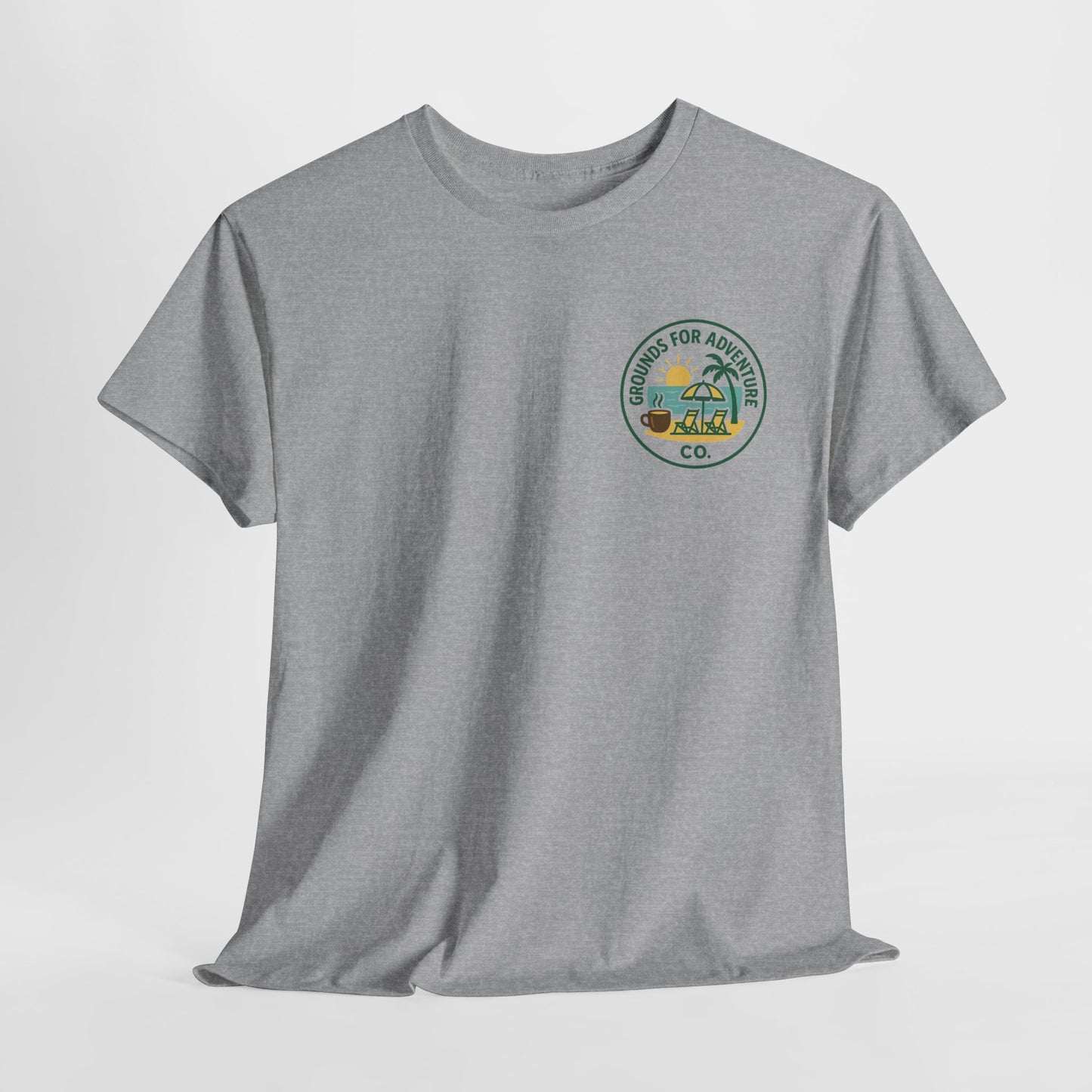 Beach Scene Casual T-Shirt
