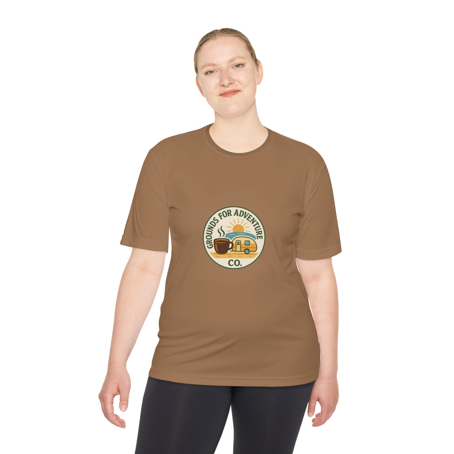Beach Scene Moisture Wicking Tee Unisex