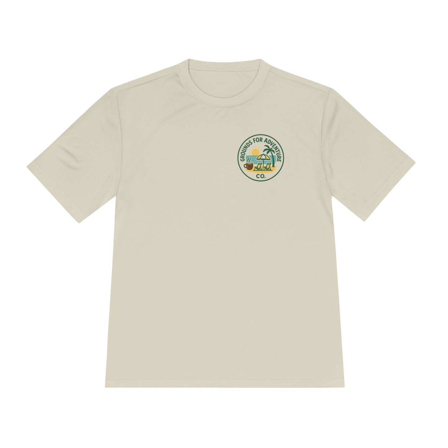 Beach Scene Moisture Wicking Tee