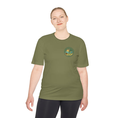 Beach Scene Moisture Wicking Tee