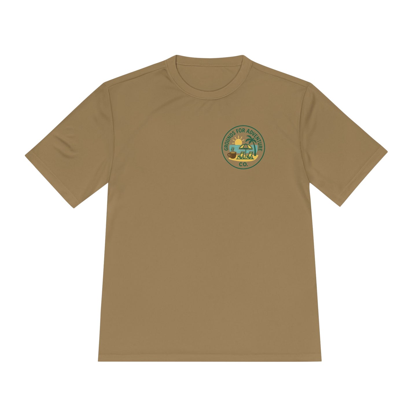 Beach Scene Moisture Wicking Tee