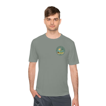 Beach Scene Moisture Wicking Tee