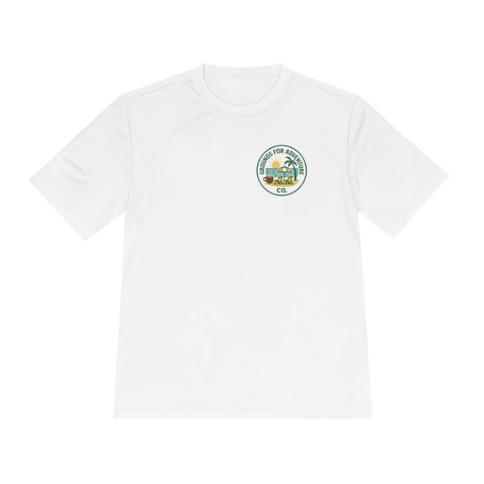 Beach Scene Moisture Wicking Tee