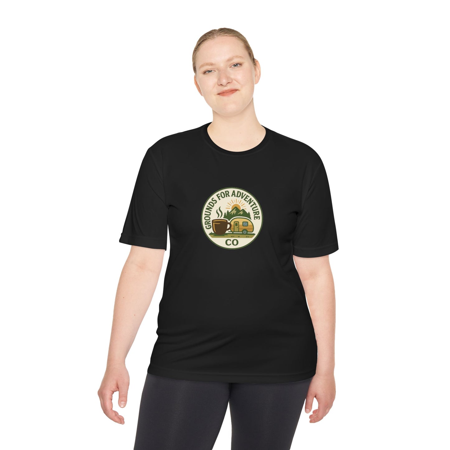 Mountain Scene Moisture Wicking Tee - Unisex Shirt