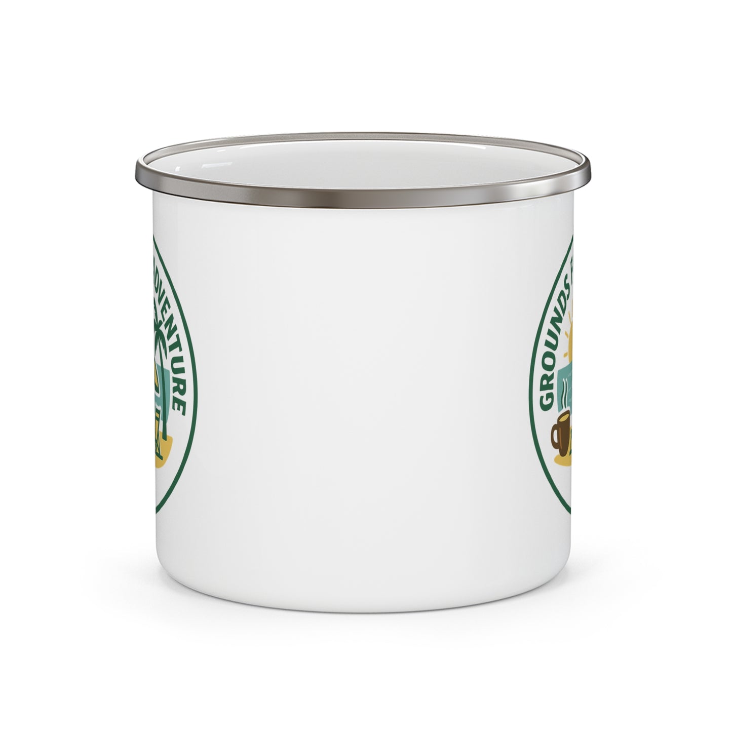 Camping Mug - Beach Scene