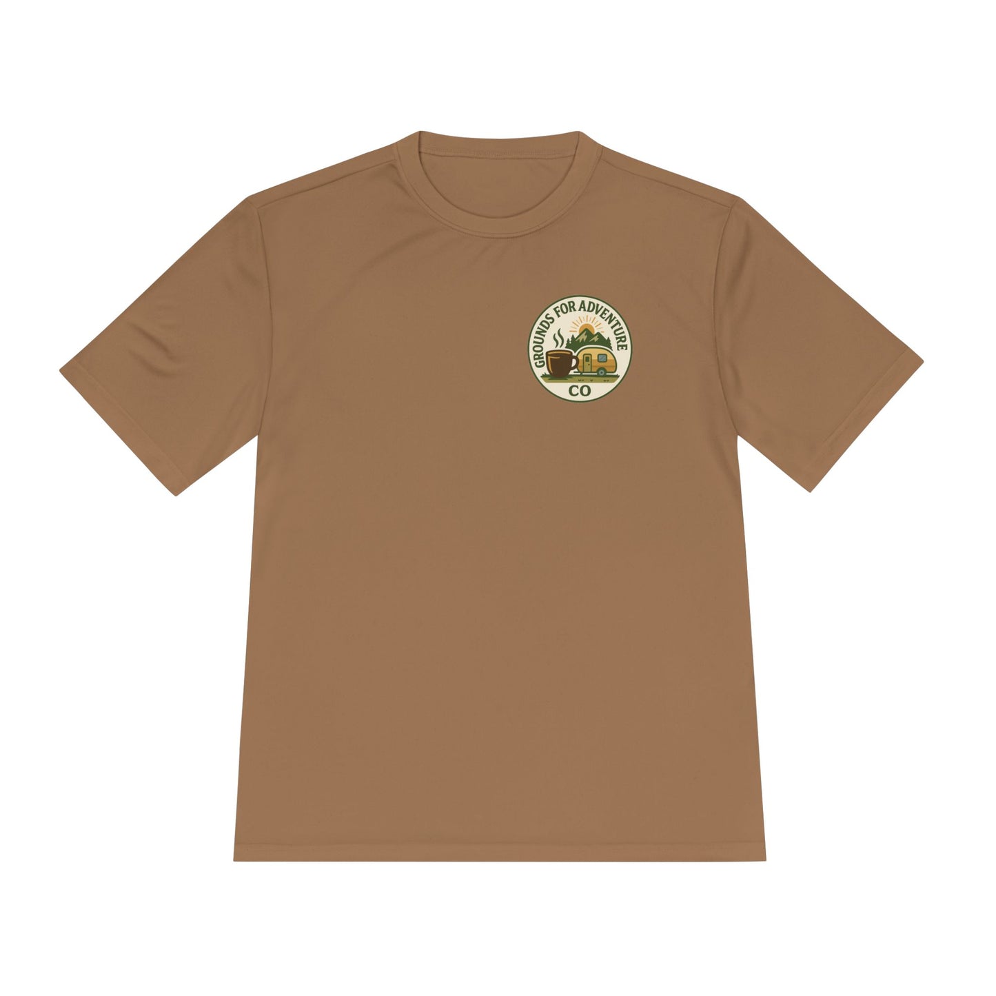 Mountain Scene Camper Moisture Wicking Tee