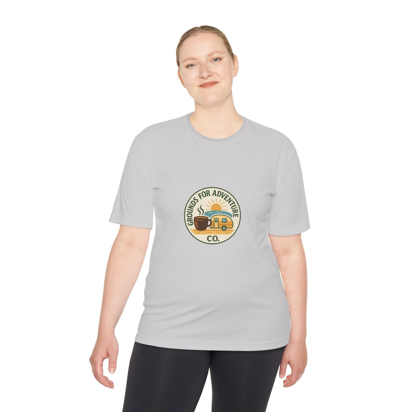 Beach Scene Moisture Wicking Tee Unisex