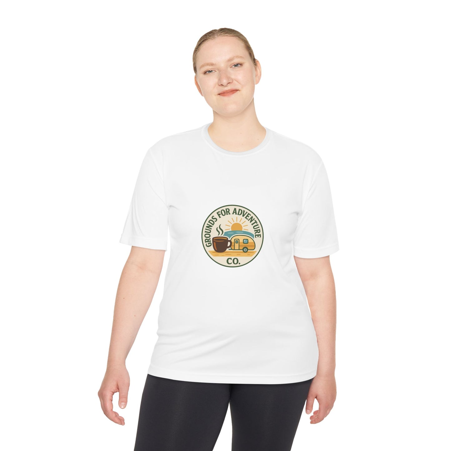 Beach Scene Moisture Wicking Tee Unisex