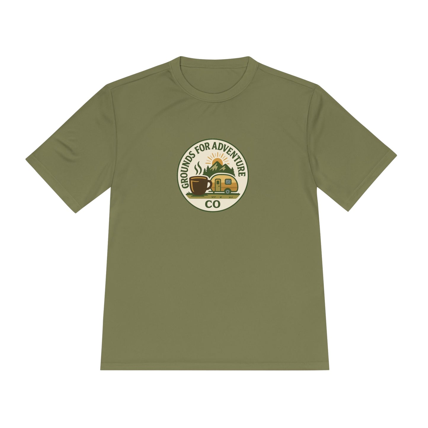 Mountain Scene Moisture Wicking Tee - Unisex Shirt