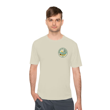 Beach Scene Moisture Wicking Tee
