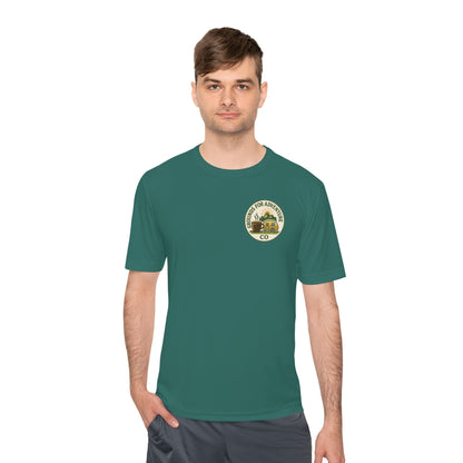 Mountain Scene Camper Moisture Wicking Tee