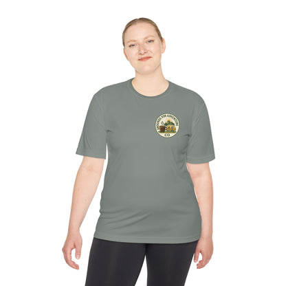 Mountain Scene Camper Moisture Wicking Tee