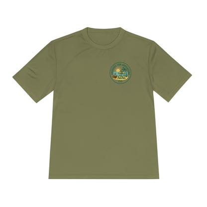 Beach Scene Moisture Wicking Tee