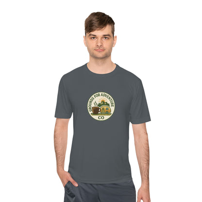 Mountain Scene Moisture Wicking Tee - Unisex Shirt