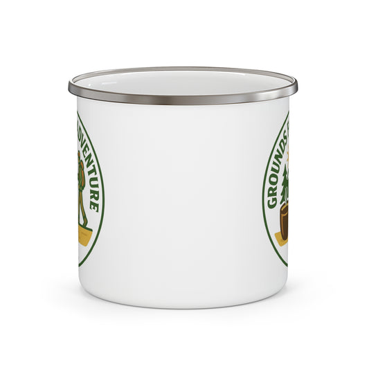 Camping Mug - Hiker/Mountain Scene
