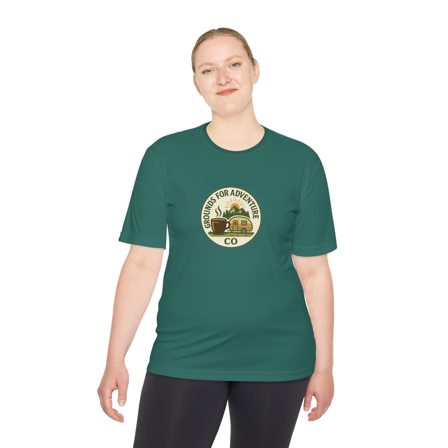 Mountain Scene Moisture Wicking Tee - Unisex Shirt