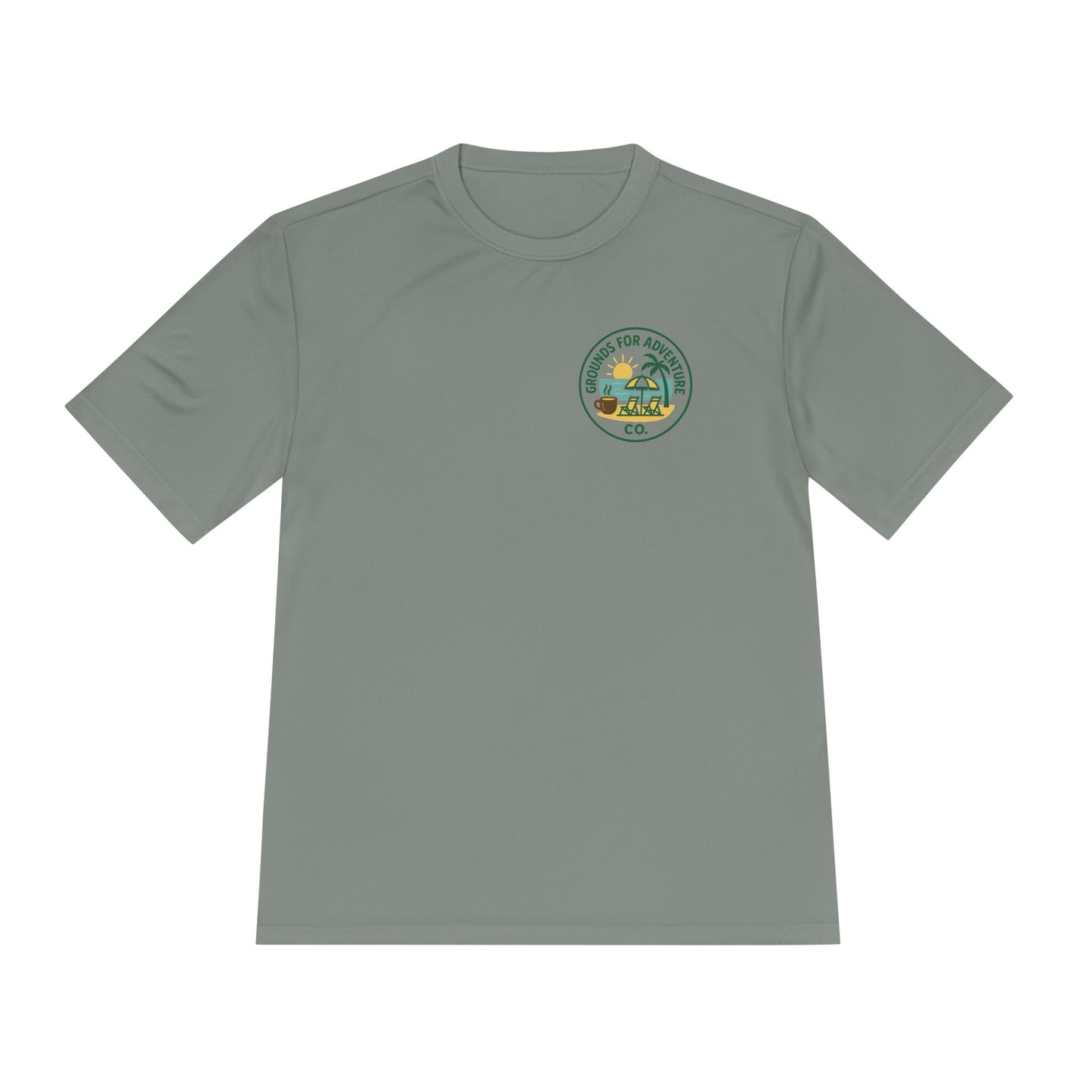 Beach Scene Moisture Wicking Tee